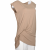 Carla G. sleevless draped top